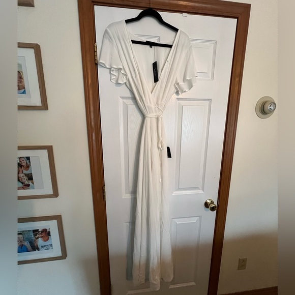 NWT Lulus Wrap Maxi Dress - Picture 2 of 4